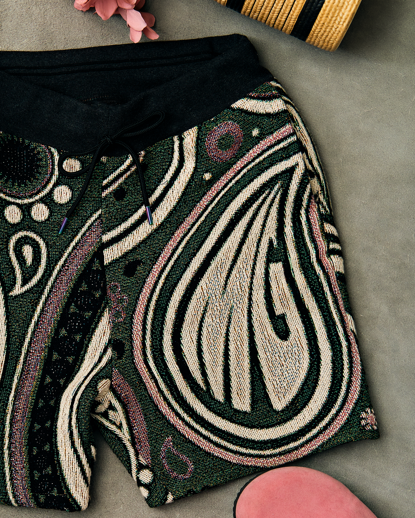 Monogram Printed Tapestry Shorts